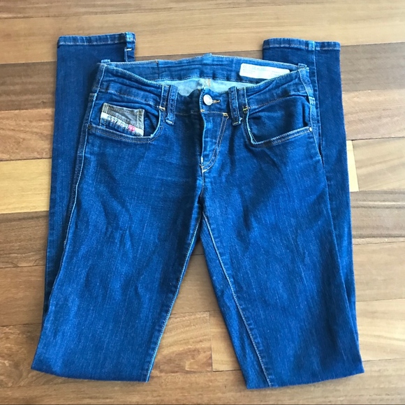 NWOT Soft Diesel Stretch Denim Super Skinny Jeans